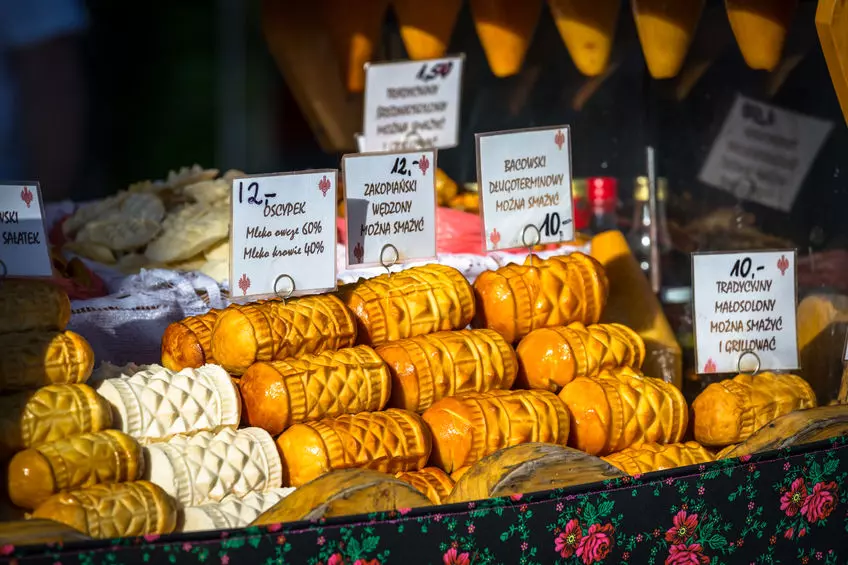 Tradicionális füstölt sajt, oscypek