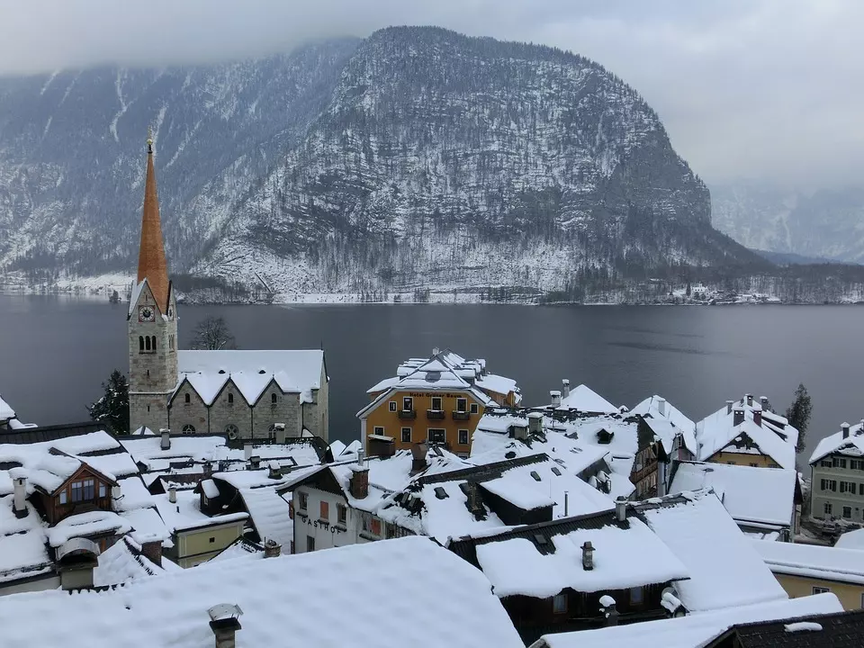 Hallstatt télen