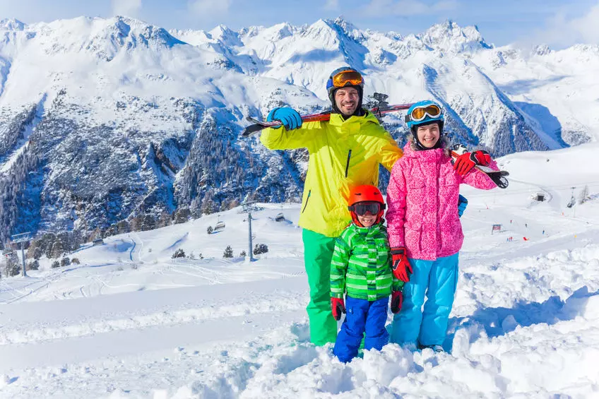 skiing, winter fun