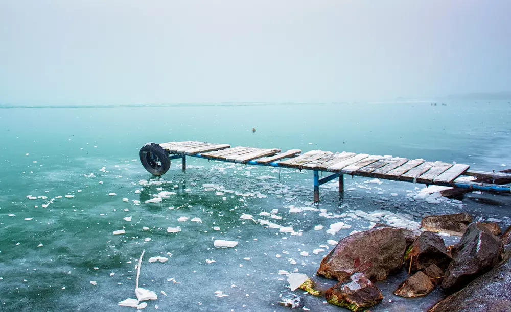 Balaton télen 