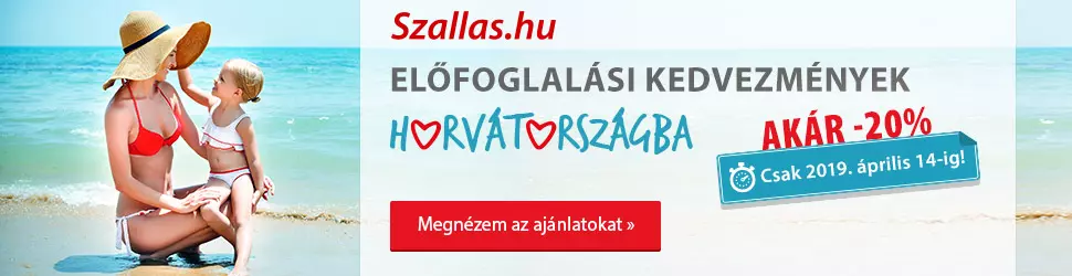 Olcsóbb a nyaralás: Előfoglalási kedvezmények Horvátországba 2019 