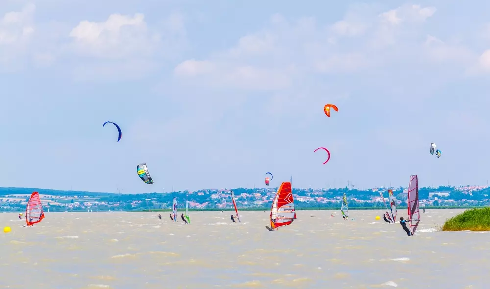 Fertő tó Ausztriában és Magyarországon