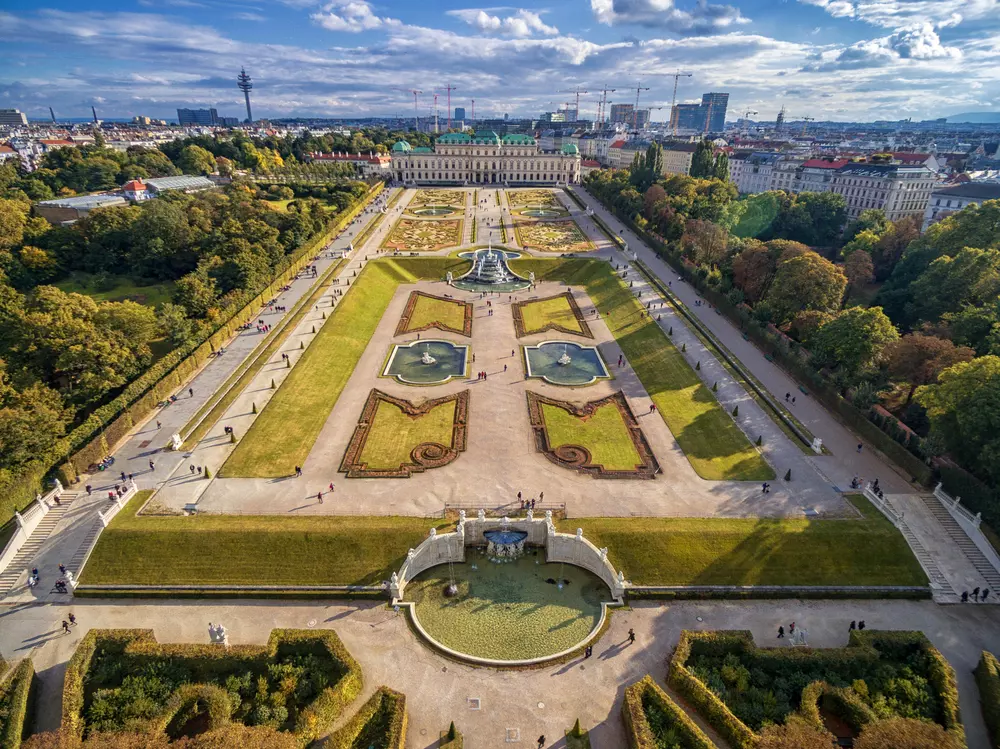 Belvedere palota Bécs