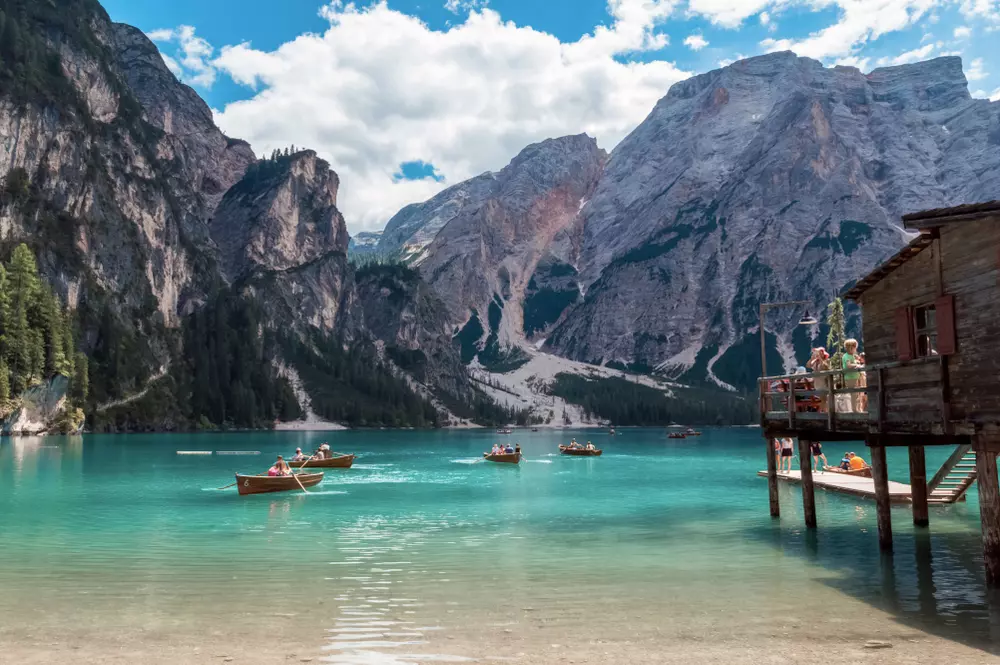 Braies-tó Olaszország