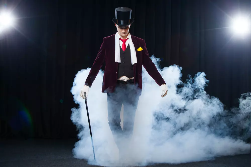 cirkuszok éjszakája bűvészshow