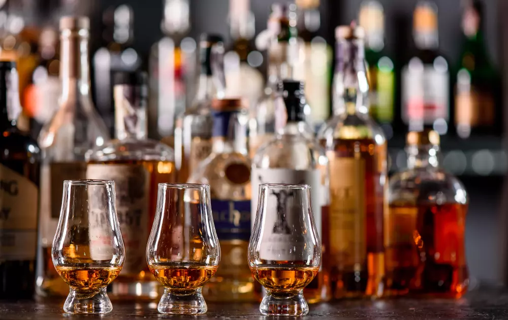Látnivalók Edinburgh: skót whisky 