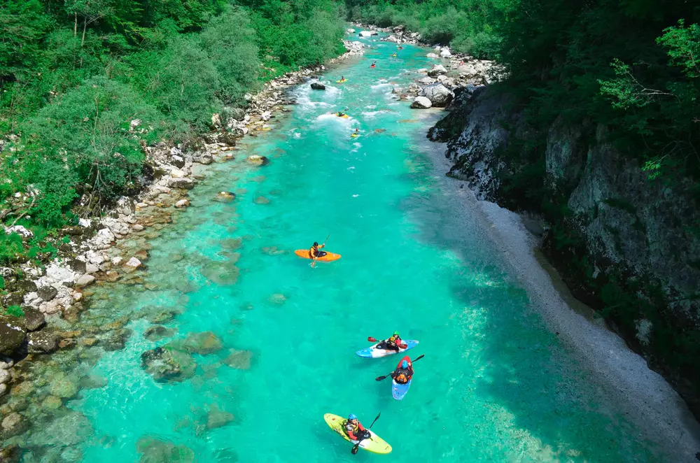 rafting szlovénia