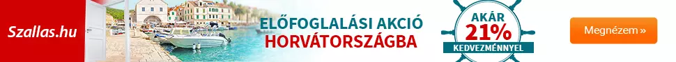 Adria napok? Előfoglalási kedvezmény az Adriára! Foglalj a Szallas.hu-n Horvátországba most akár 21% kedvezménnyel! 