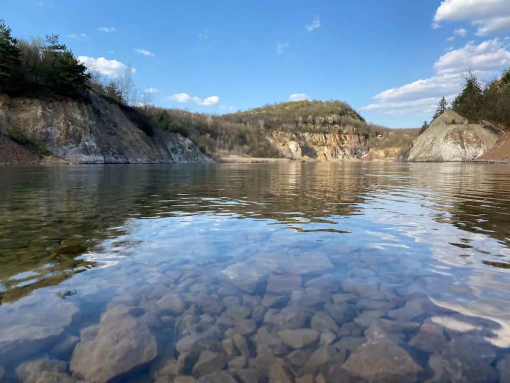 Látogatás a festői szépségű rudabányai tónál