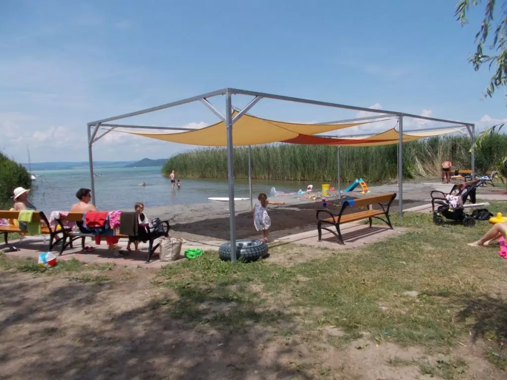 Nagy Balatoni Strand Körkép