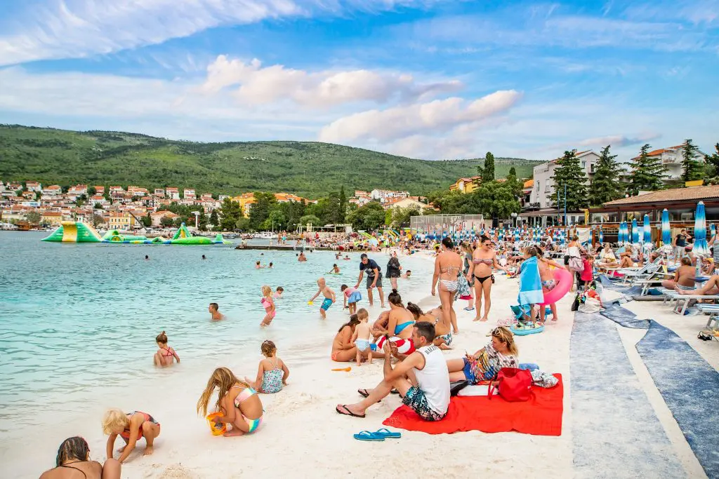 Horvátországi Kék Zászlós strandok TÉRKÉPES gyűjteménye