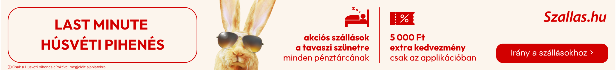 Húsvéti last minute pihenés