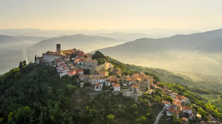 Motovun a a horvát toszkána