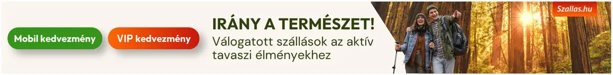 Természetközeli szállások tavaszra