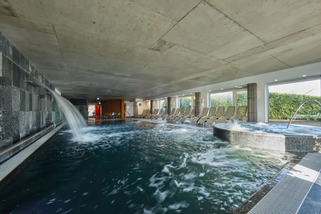 egyedi atmoszférájú wellness részleg