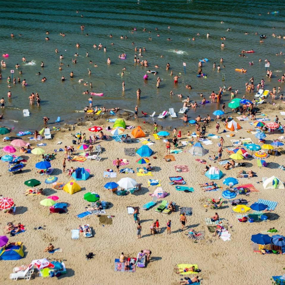Homokos strandok belföldön, valóságos tengerpart Magyarországon - Csongrád, Körös-torok