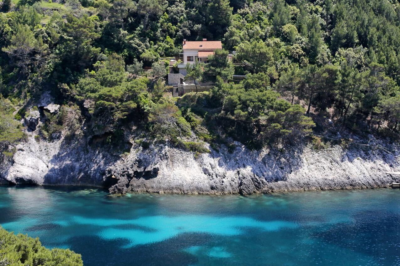 Családi nyaraló érintetlen környezetben, Korčula