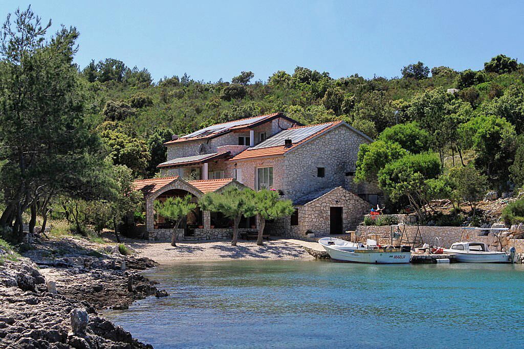 Tengerparti vendégház négány lépésre a parttól, Hvar-sziget