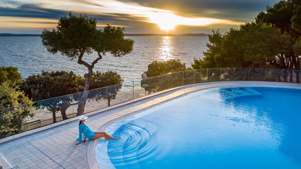 Mesés szállodák a horvát tenger partján  - all inclusive és teljes ellátással