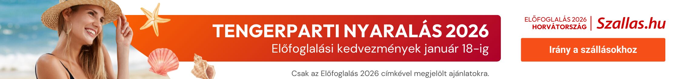 Horvátországi, tengerparti előfoglalási kedvezmények