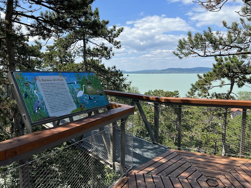 Kilátás, kaland, Balaton - Elvarázsol a balatonboglári lombkoronasétány!